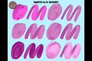 Procreate Clay Brush Set, a Brush Add-On by AlwaysBeColoring (Thumbnail 4 of 9)