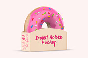 Donut Holder Mockup, a Packaging Mockup by Dev.Rawat21 (Thumbnail 2 of 3)