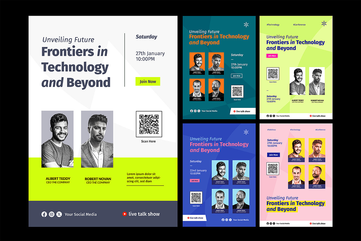 Business Conference Poster Template, a Poster Template by TMstudio16 (Photo 6 of 8)
