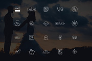 20 Minimalist Wedding Logos Vol1, a Branding & Logo Template by MockUpgrade (Thumbnail 3 of 3)