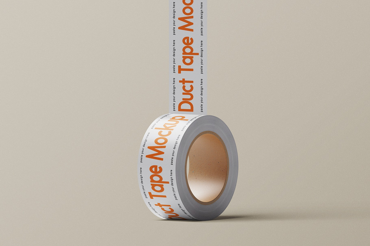 Duct Tape Mockup, an Advertising Mockup by UFR_GRAPHIC (Photo 3 of 4)