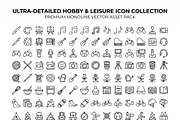 Bundles Tiny Hobby Outline Icons, an Outline Icon by adenpinkstore (Thumbnail 12 of 16)