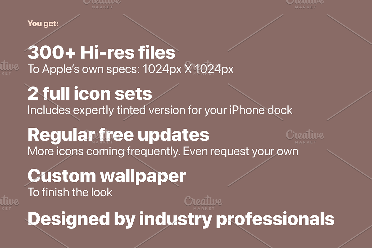 iOS 14 Luxury iPhone App Icons • III, an Icon by Homescreen Pro (Photo 2 of 6)