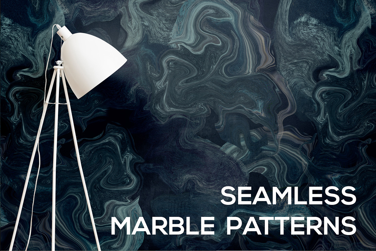 SEAMLESS MARBLE PATTERNS, a Pattern Graphic by ANAKOTO (Photo 5 of 20)