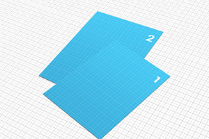 A4 Paper Flyer Mockup