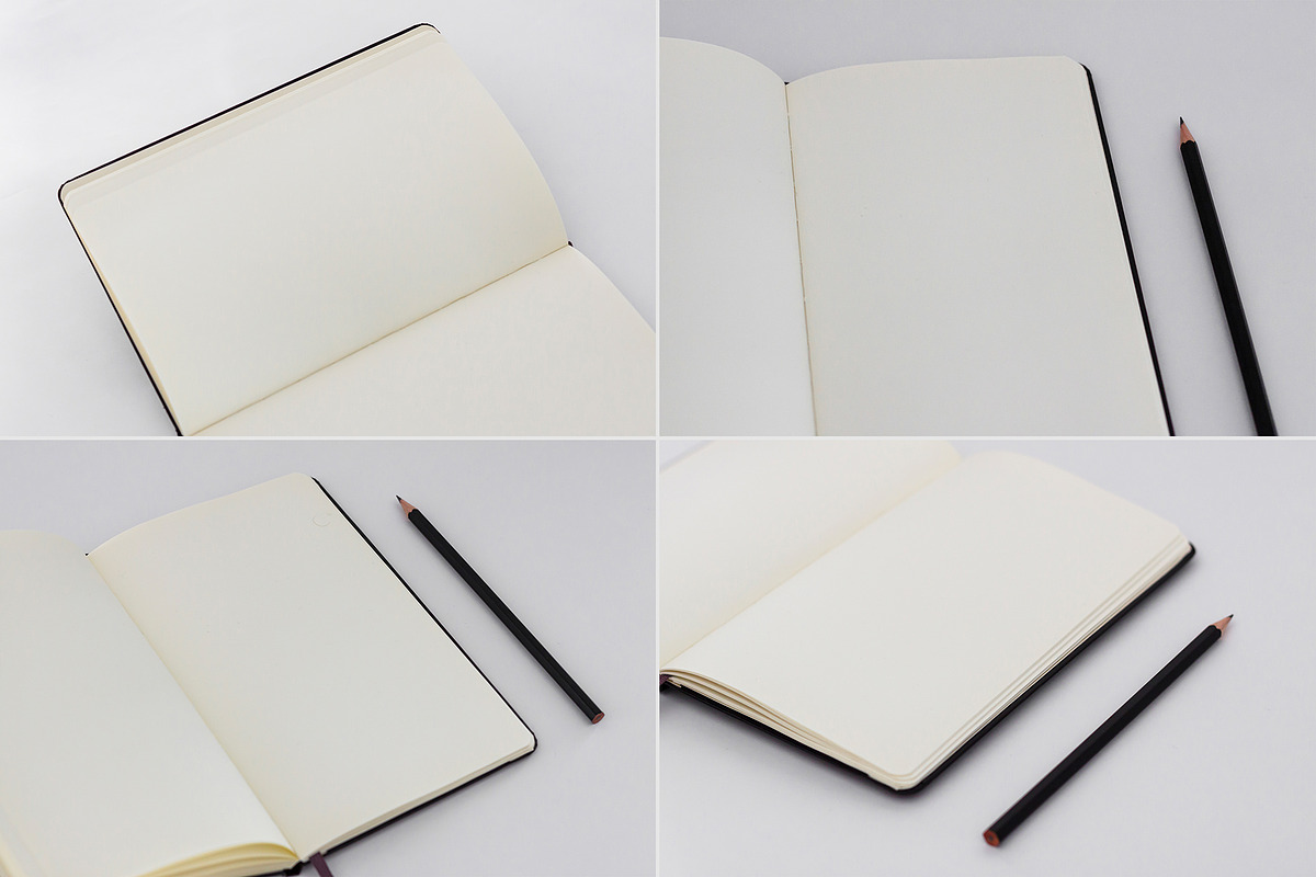 Sketchbook Mockups, a Print Template by Andre28 (Photo 4 of 9)