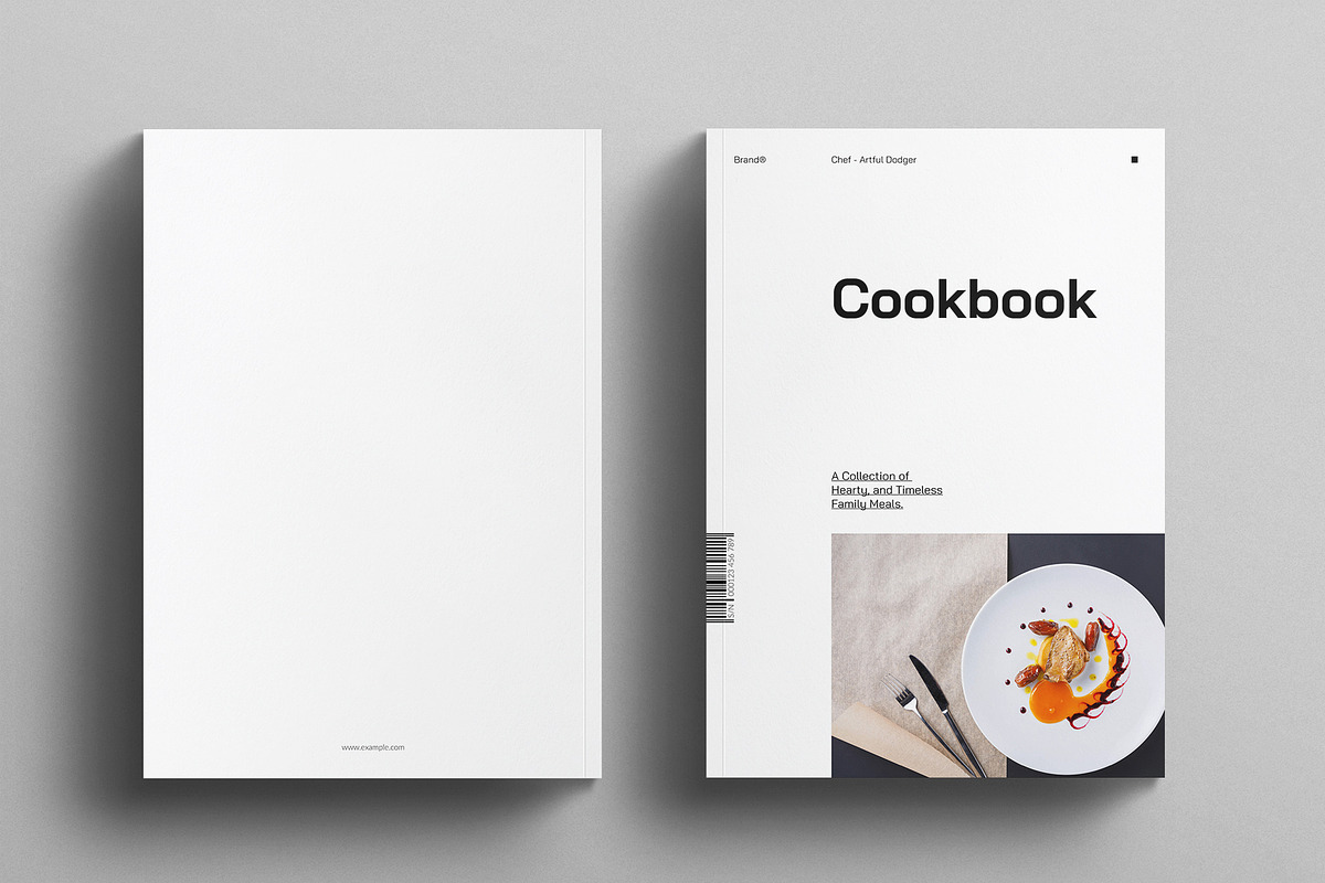 Cookbook Template, a Brochure Template by E-Type (Photo 7 of 7)