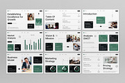 White Business Strategy Google Slide, a Presentation Template by graphicook (Thumbnail 4 of 4)