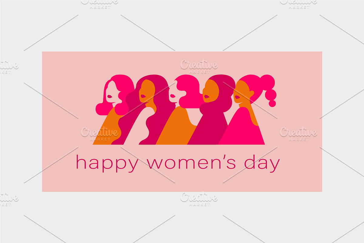 Women's Day Posters, a Person Illustration by Mary Long (Photo 4 of 6)
