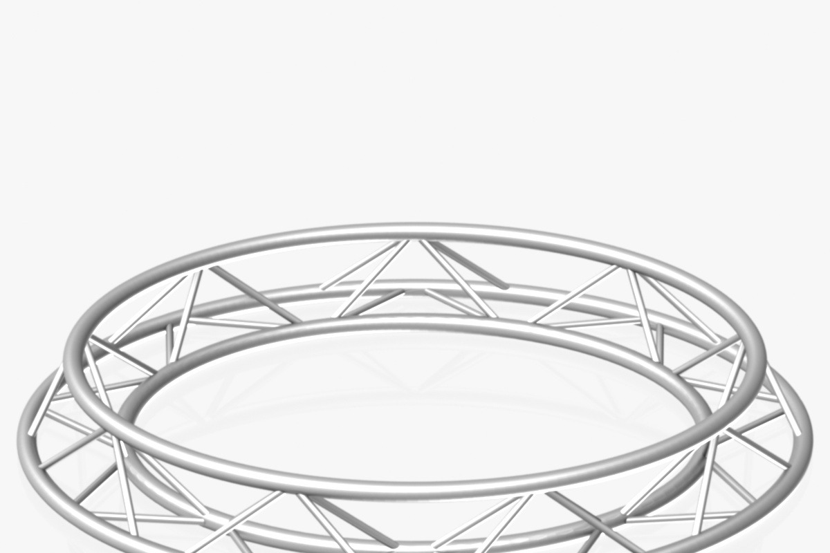 Circle Triangular Truss 200cm, an Object 3D Model by akerStudio (Photo 1 of 14)
