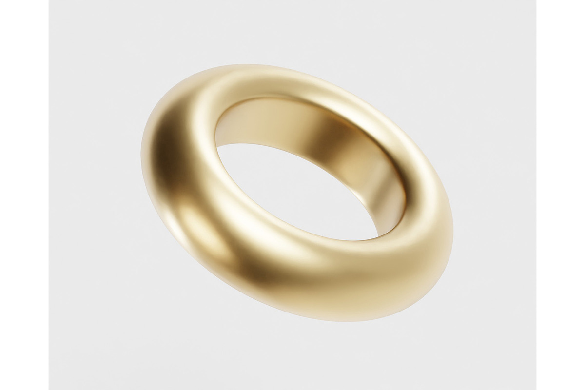 Gold Ring 3d model, an Object 3D Model by fahad121 (Photo 3 of 5)
