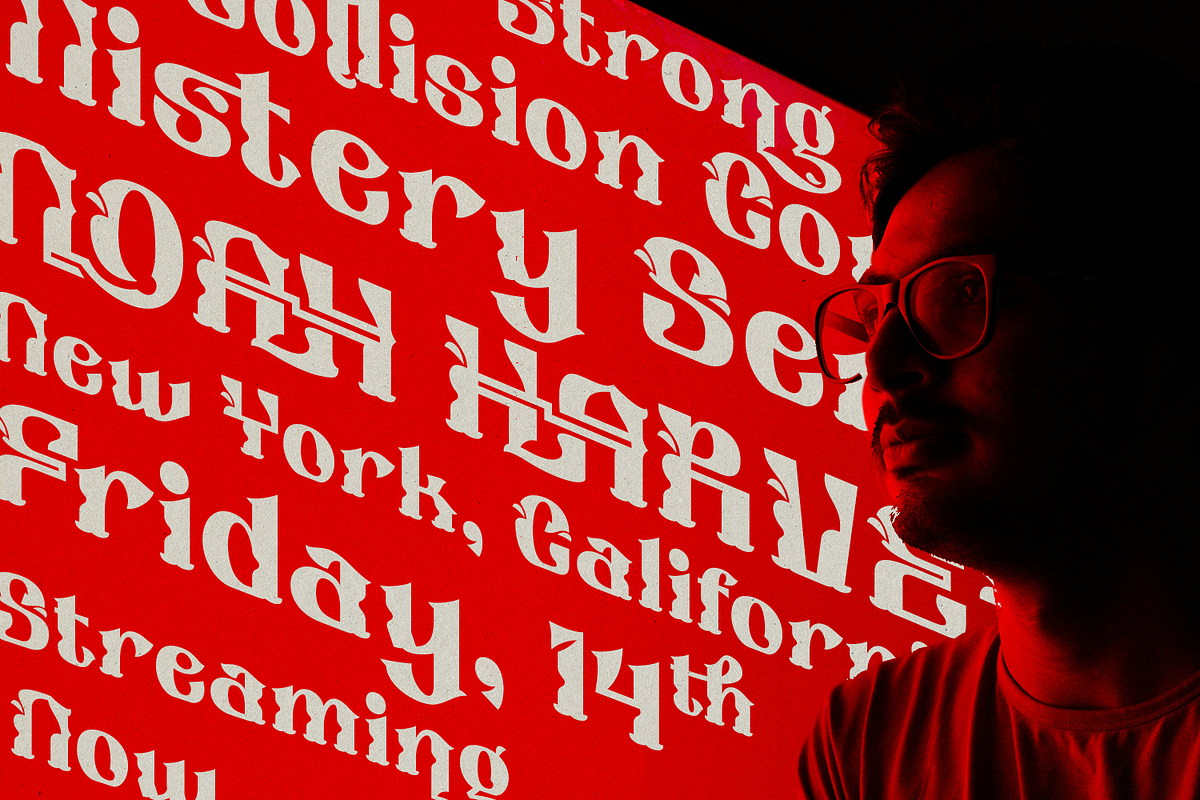 Oreyohi - Vintage Fancy Font, a Blackletter Font by madeDeduk (Photo 8 of 10)