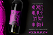 Nortnoh Metal Modern Typeface, a Blackletter Font by alit design (Thumbnail 13 of 20)