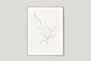 Minimalist Leaf Line Sketches, an Illustration by Galerie Design Studio (Thumbnail 5 of 6)