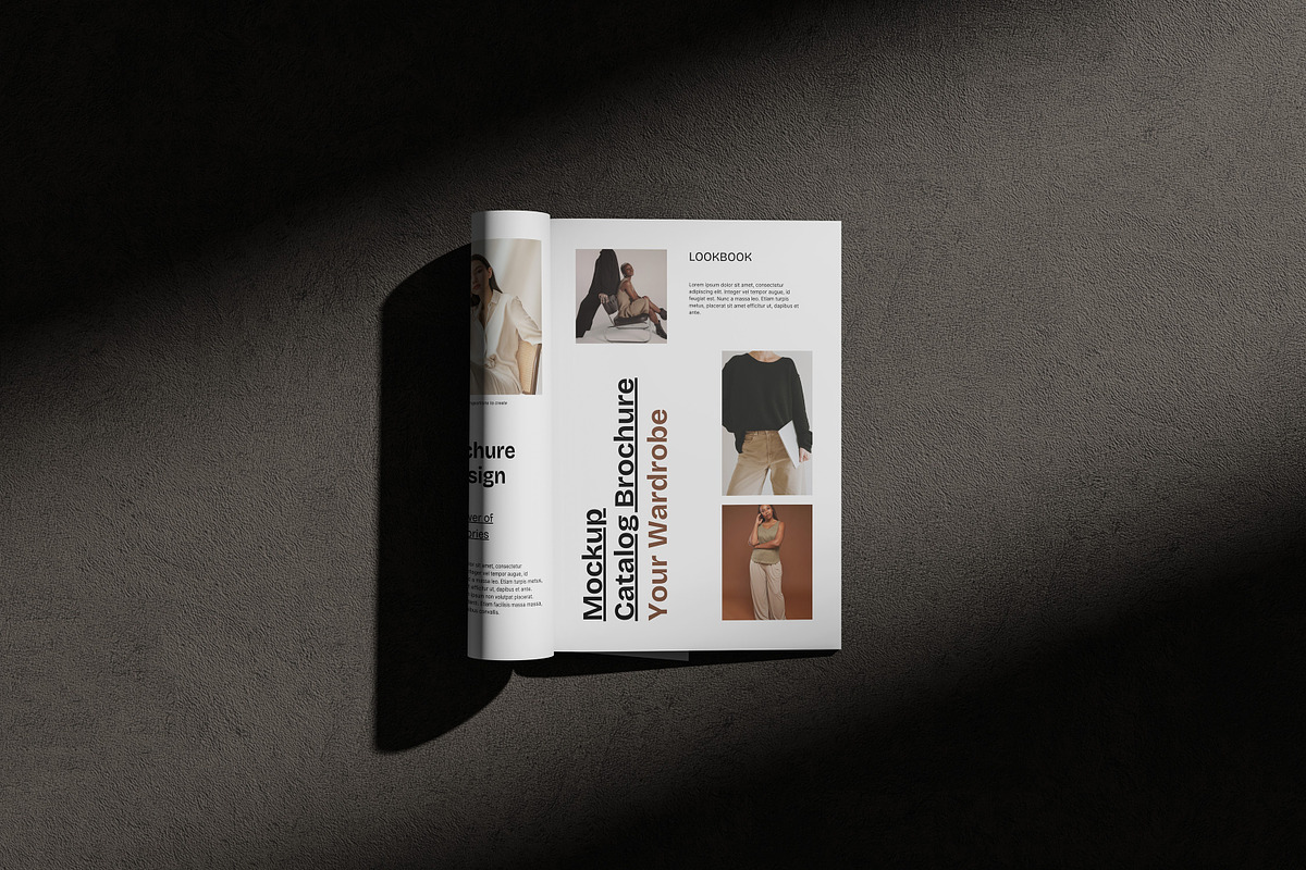 Catalog A4 Magazine Mockup, a Books & Magazine Mockup by AKMAL STUDIO (Photo 3 of 10)
