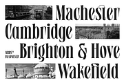 Roadminer - Condensed Serif Typeface, a Serif Font by Mbonster Design Studio (Thumbnail 2 of 17)