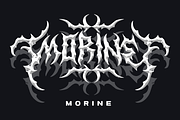 Deicide Remain Death Metal Font, a Blackletter Font by Ronny Studio (Thumbnail 3 of 8)