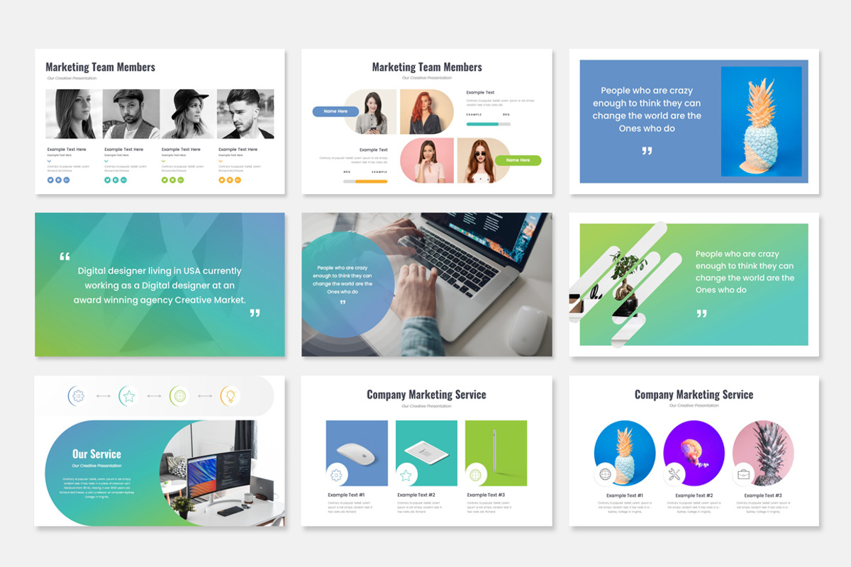 Marketing Plan PowerPoint, a Presentation Template by WhiteGraphic (Photo 9 of 38)
