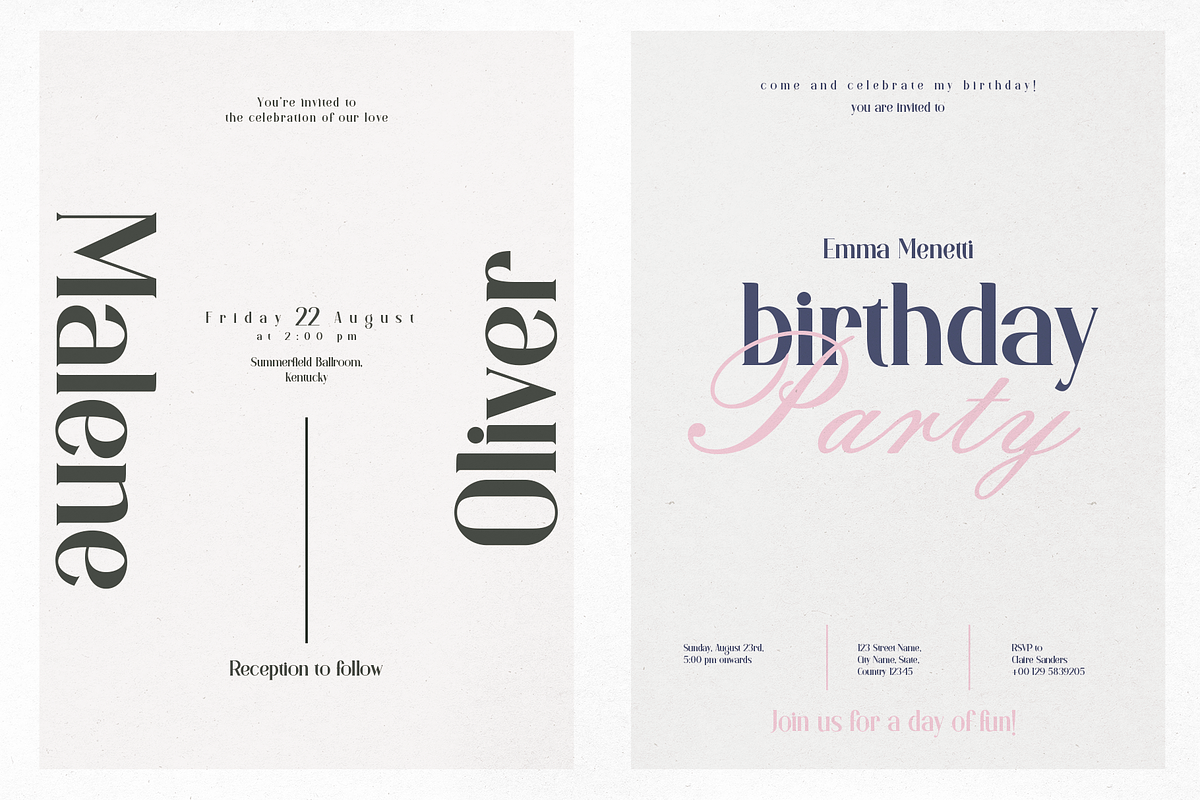 Goolage | Modern Serif Font, a Serif Font by BearyType Studio (Photo 4 of 7)