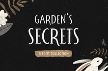 Garden’s secrets | Font Collection