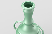 Decorative vase with two handles., an Object 3D Model by CGTales (Thumbnail 5 of 11)