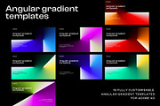 Angular gradient templates, a Texture Graphic by Waldot (Thumbnail 2 of 6)