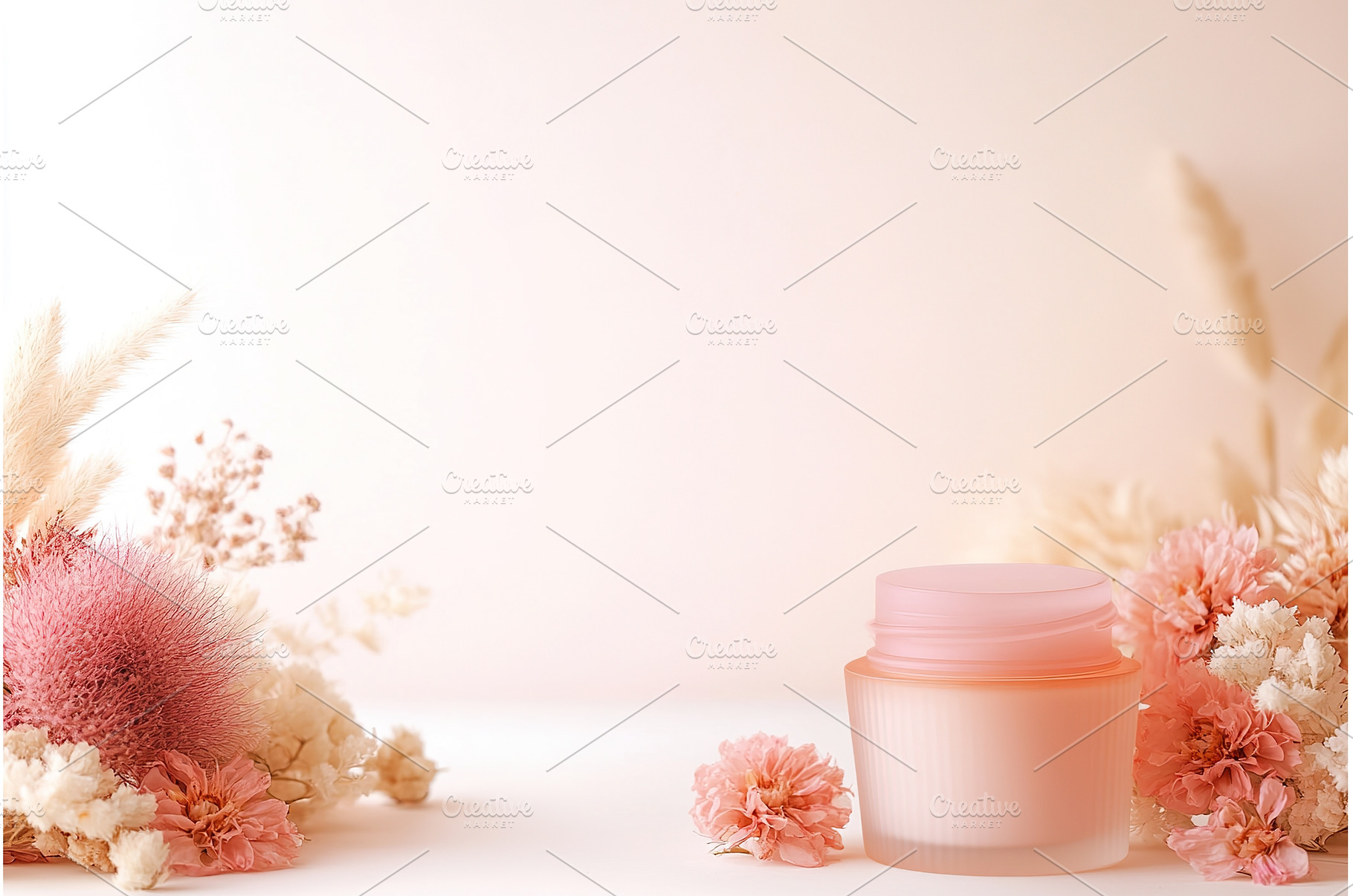Elegant cosmetic cream jar, a Beauty & Fashion Photo by Lermont51