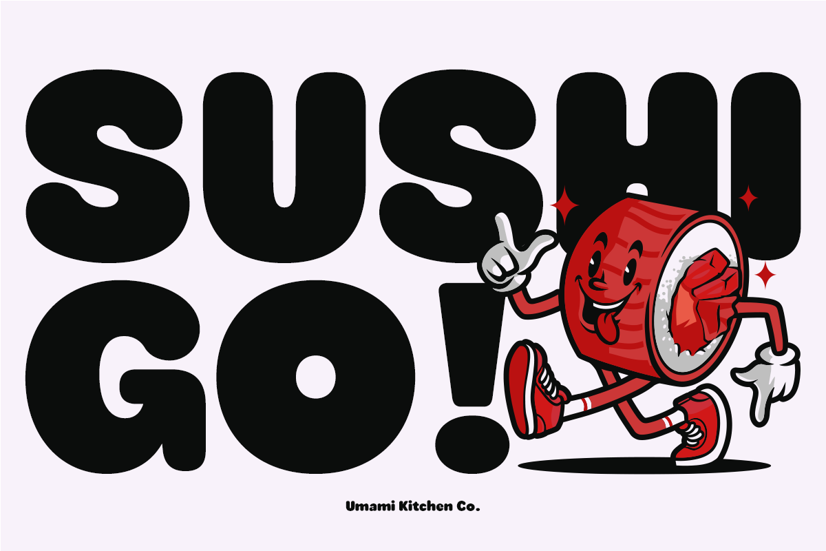Kateru - Bold Food Branding Font, a Sans Serif Font by Say Studio (Photo 2 of 10)