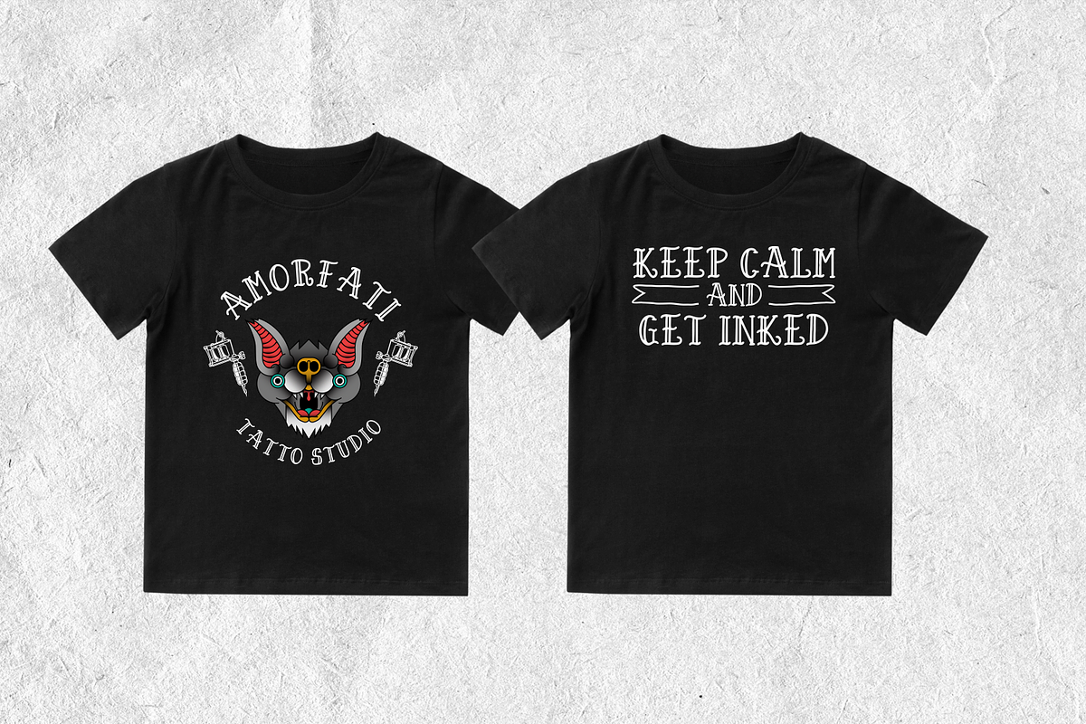 Tattoo God, a Font by Forberas Club (Photo 4 of 7)