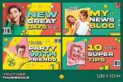 90s YouTube Covers and Thumbnails, a Social Media Template by Andrew Skoch Design (Thumbnail 3 of 3)