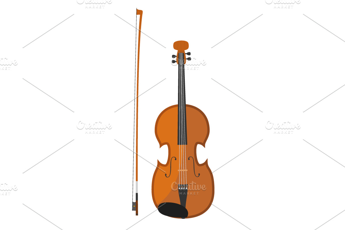 50x Musical Instruments cartoon, an Illustration by asantosg (Photo 3 of 7)