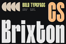 CS Brixton – Bold Font