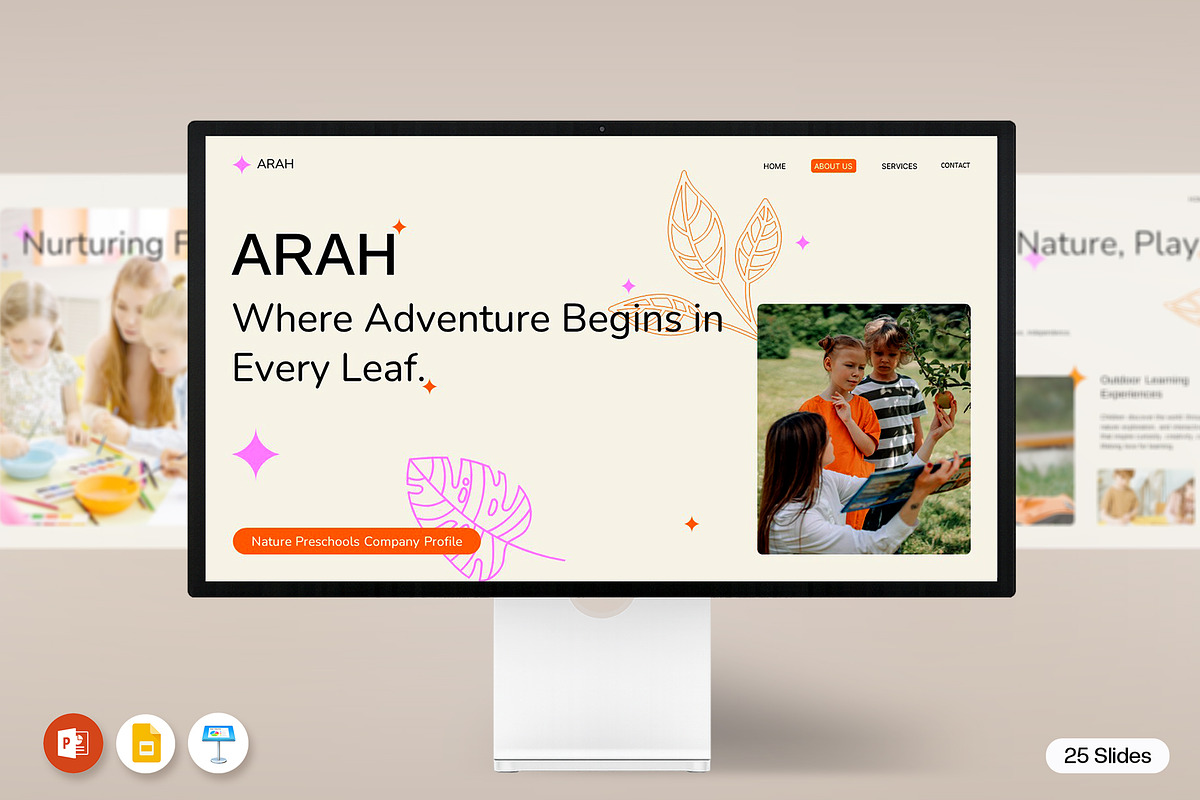 ARAH Company Profile Presentation, a Presentation Template by evgenystudio (Photo 1 of 4)