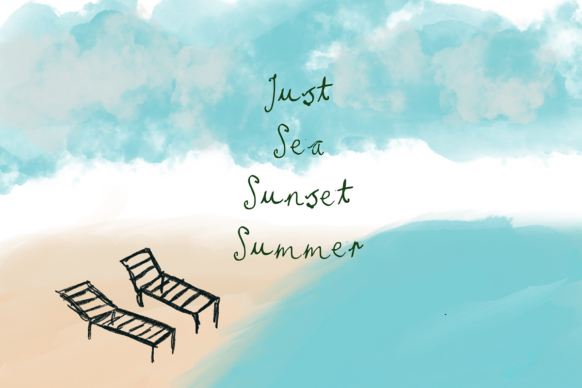 Cute Peacy Handwritten Script Font, a Handwritten Font by elif (Photo 2 of 5)