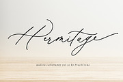 Hermitage Modern Calligraphy font, a Script Font by PeachCreme (Thumbnail 8 of 11)
