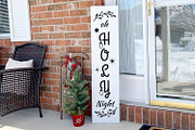 Christmas Porch Sign SVG Bundle, an Illustration by Dasagani (Thumbnail 11 of 12)