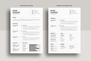 Resume/CV, a Resume Template by deviserpark (Thumbnail 4 of 5)