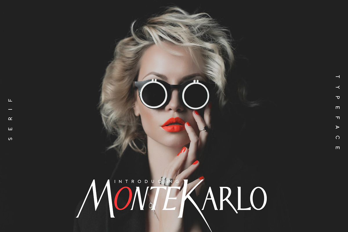 MonteKarlo Serif font family., a Serif Font by Luxfont (Photo 9 of 9)