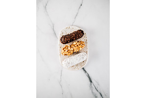 Healthy eclairs or profitroles on, a Food & Drink Photo by Fascinadora