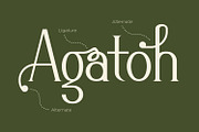Gradonia -  Serif Typeface Font, a Serif Font by Rishsketch (Thumbnail 6 of 15)