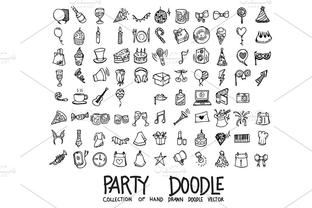 4700 Hand Drawn doodle Icons, an Outline Icon by TKDoodle (Photo 52 of 64)