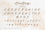 Courting - Script Font, a Script Font by Alpaprana (Thumbnail 10 of 14)