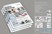 InDesign Corporate Newsletter, a Brochure Template by MrTemplater (Thumbnail 1 of 3)
