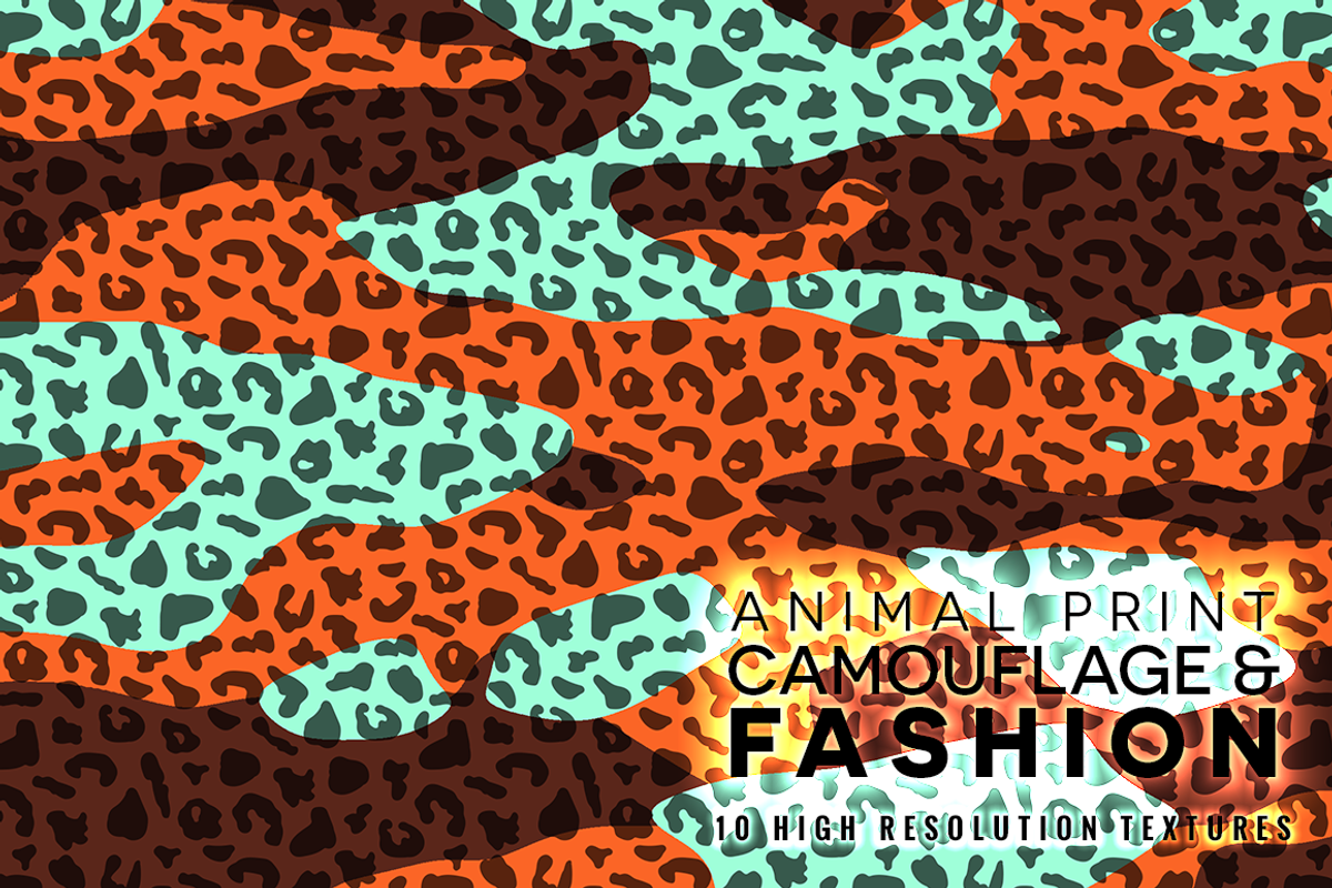 Animal Print, Camouflage and Fashion, a Texture Graphic by Digital Art Creations (Photo 2 of 14)