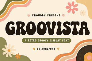 Groovista - Retro Groovy Font