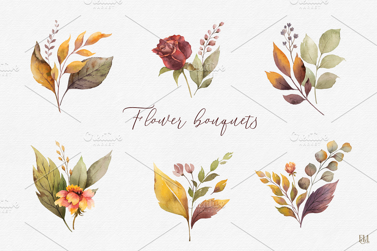 Welcome Autumn., a Decorative Illustration by Elena Medvedeva (Photo 2 of 19)