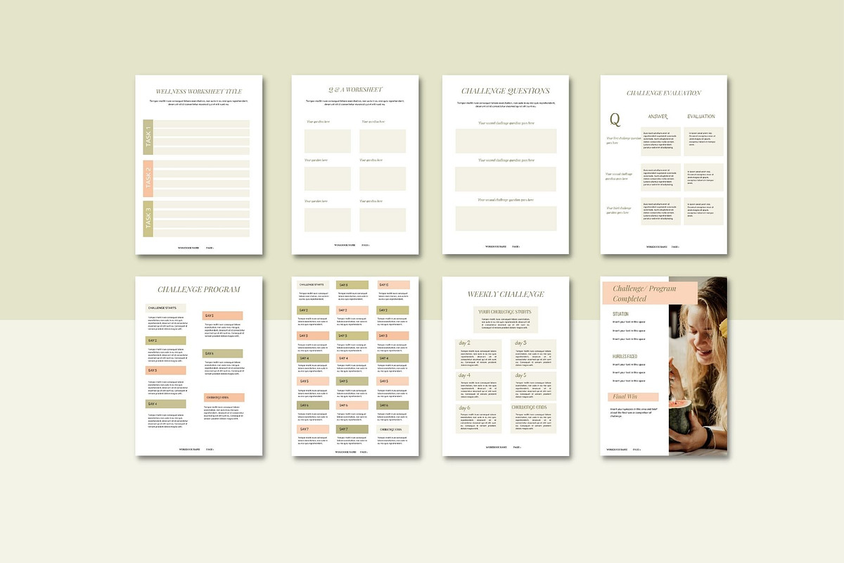 Health and Wellness Canva Template, a Magazine Template by Deepa Template Studio (Photo 9 of 17)