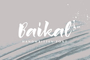 Baikal Handwritten Font with bonus, a Script Font by Vera Holera (Thumbnail 1 of 6)