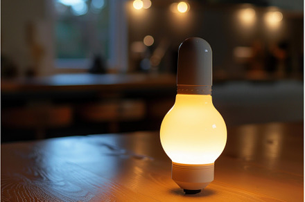 Modern rechargeable led table lamp, a Technology Photo by Ylivdesign