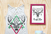 Textured animals in aztec style, a Texture Illustration by AnastasiaFears (Thumbnail 4 of 8)